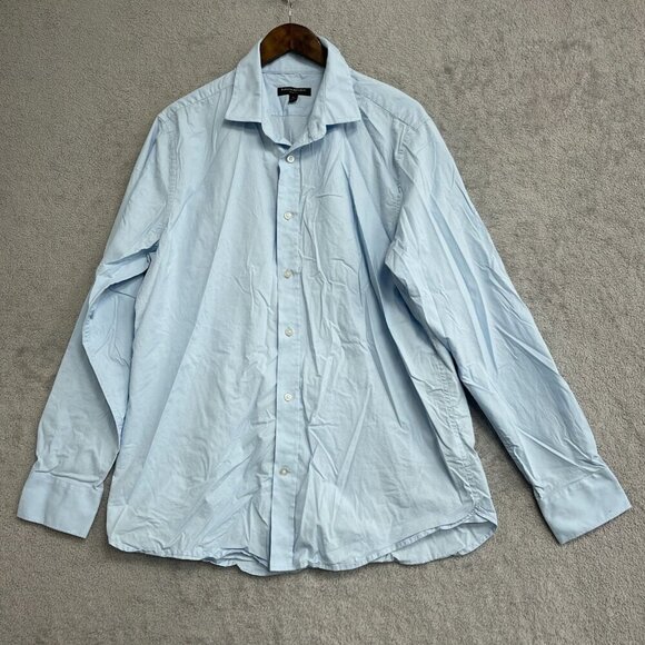 Banana Republic Men's XL Slim Fit Light Blue Dress Shirt - Picture 2 of 7